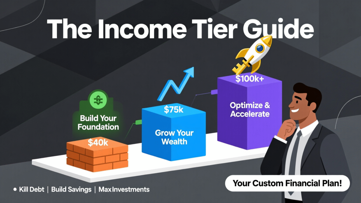 The Income Tier Guide: Financial Milestones for $40k, $75k, and $100k Salaries