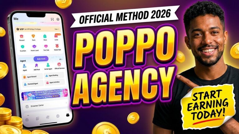 How to Create Your Own Poppo Live Agency: Step-by-Step Guide